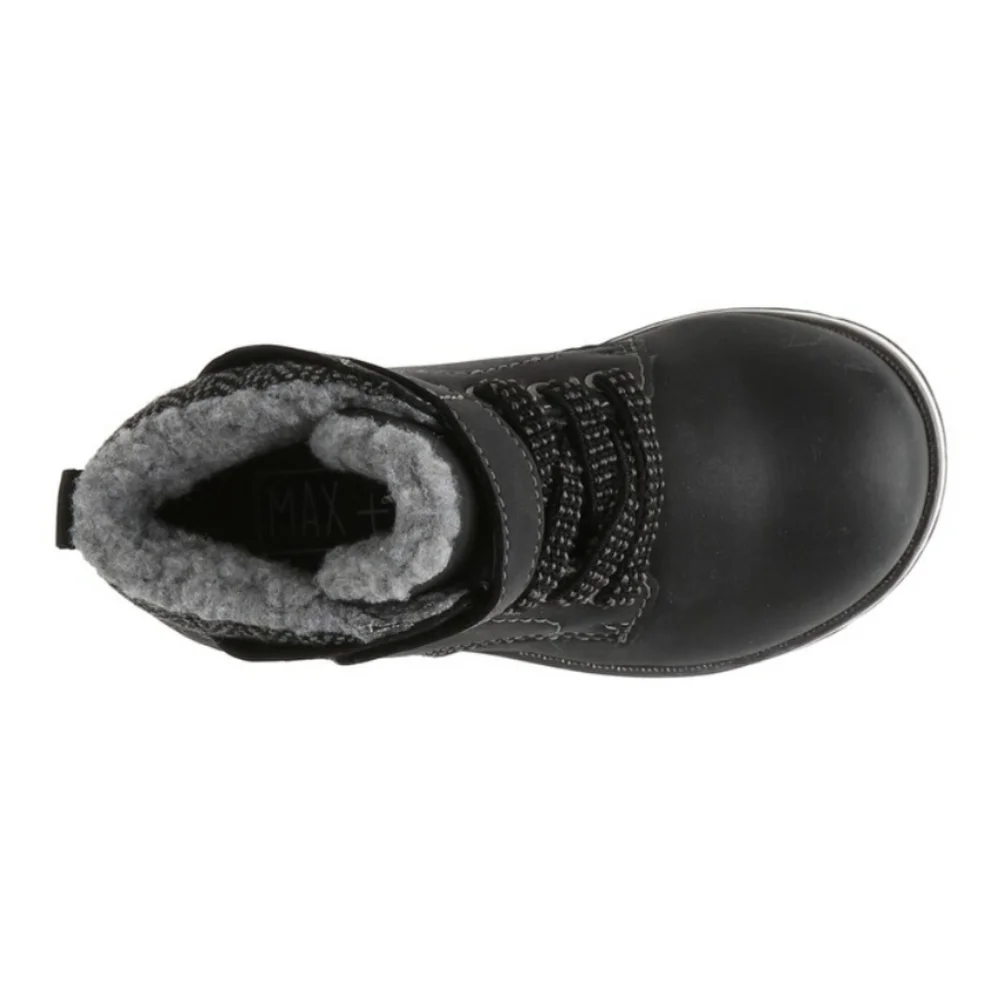 NIB Kids Lil Luke Boot Black Max + Jake Toddler Size 5